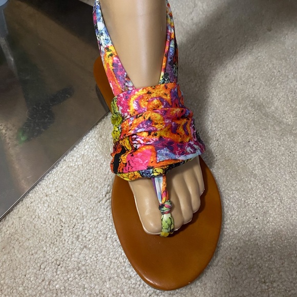 Rock & Candy Shoes - Rock and Candy colorful sandals *note size detail in description*
